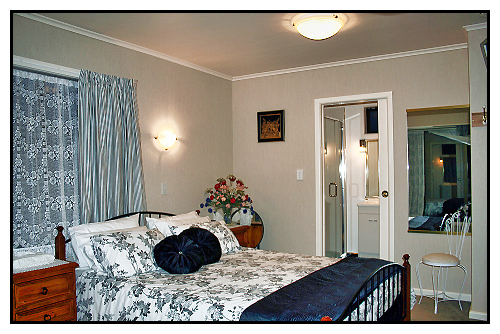 Bed and Breakfast accommodation, Queen Room with en-suite at Nest Haven B & B Napier