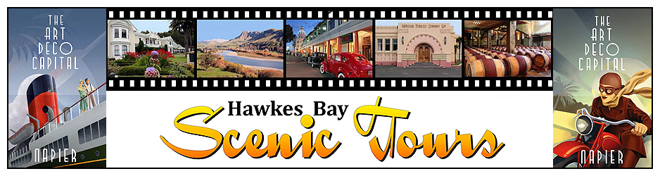 Hawkes Bay Scenic Tours, Napier, New Zealand